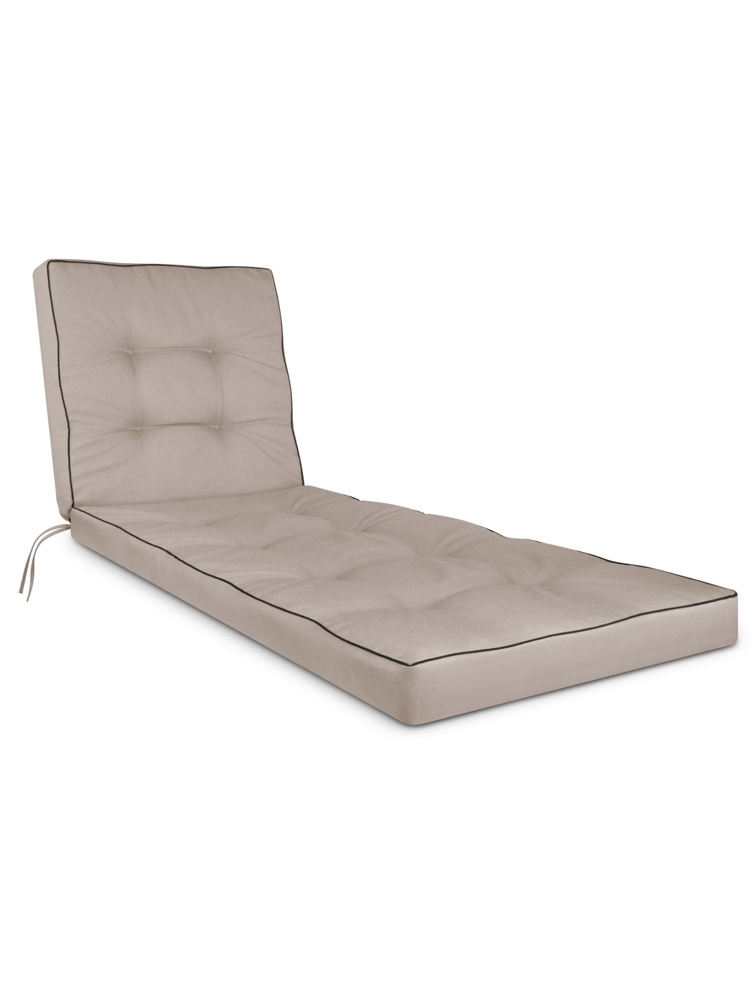 Bild von Premium Garten-Liegenauflage „Saragossa“ Beige