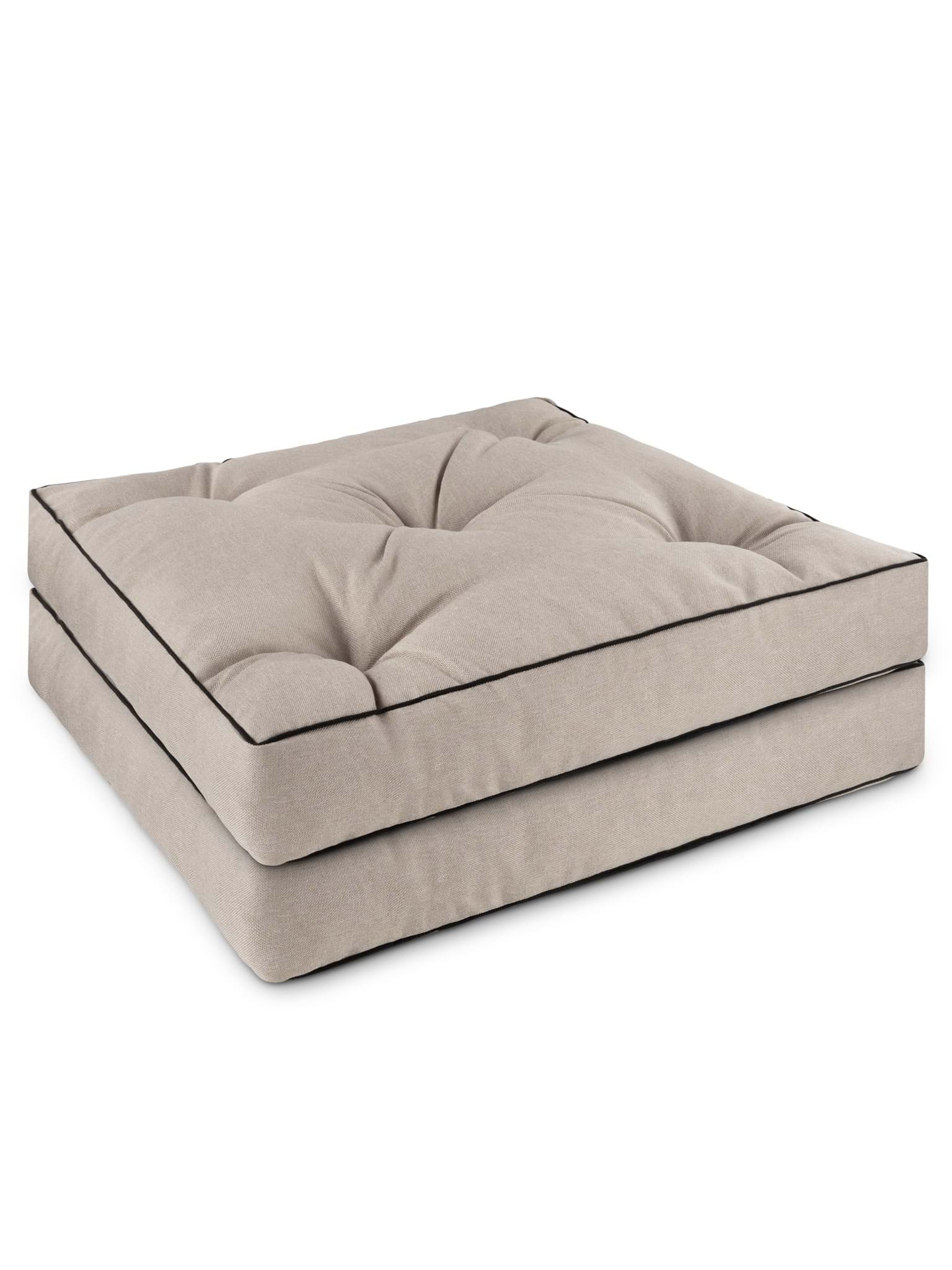 Bild von 2 Stuhlkissen 58x58 cm „Cartagena“ Beige