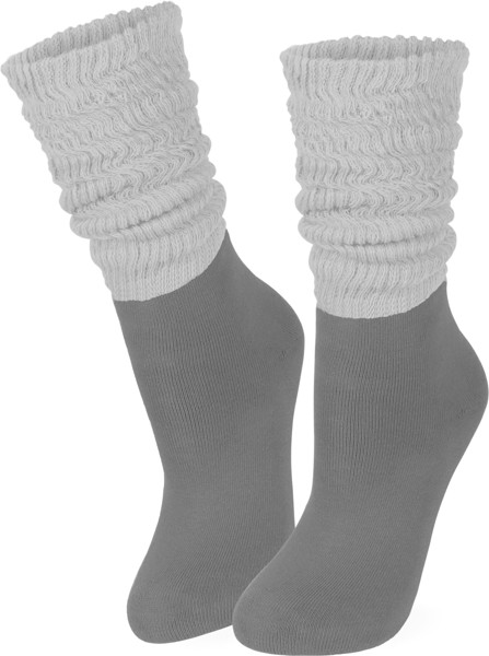 Bild von 2 Paar Vollfrottee-Socken „Casual Couch“ Grau