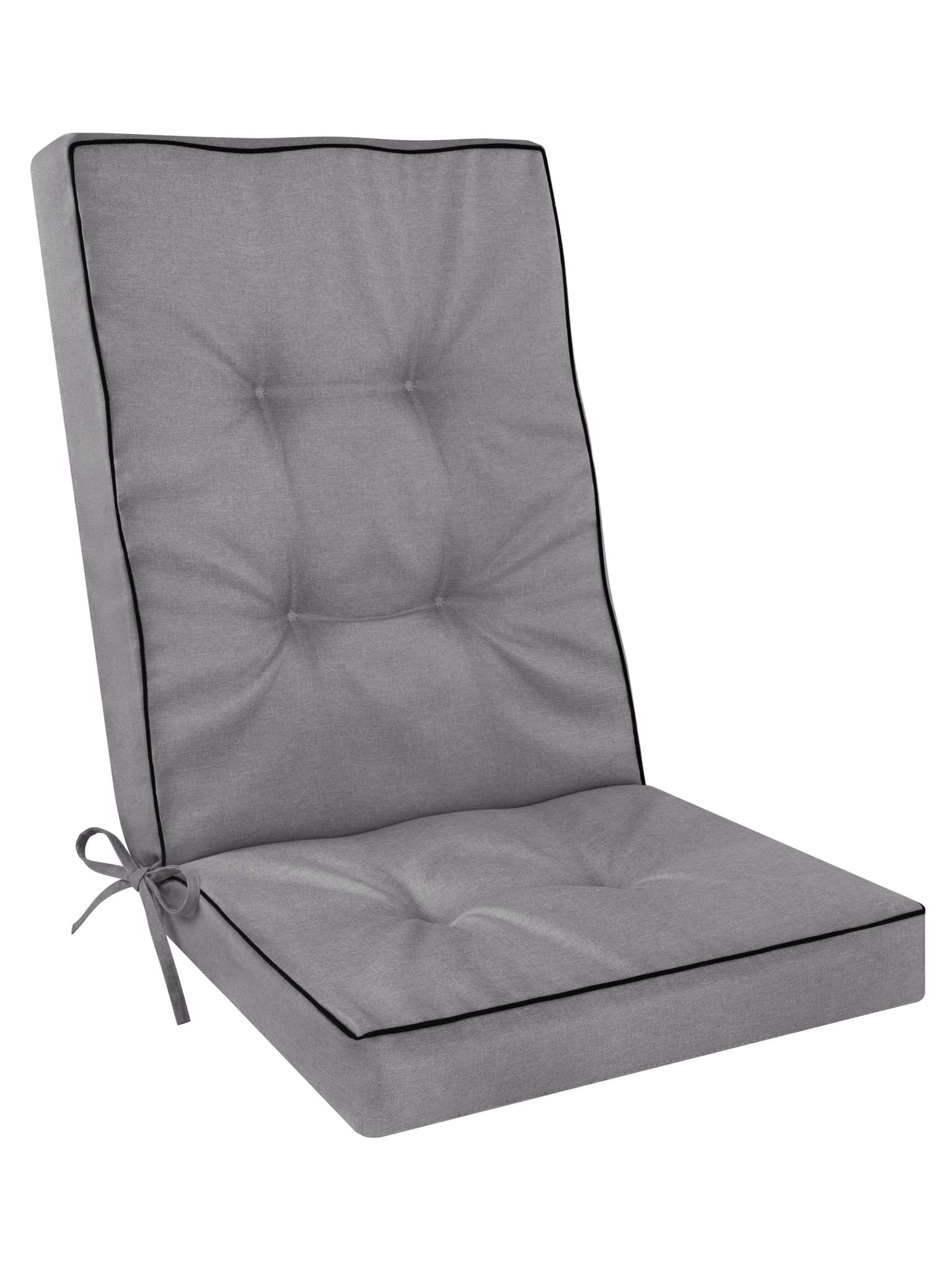 Bild von Hochlehner Stuhlauflage „Alicante“ Hellgrau