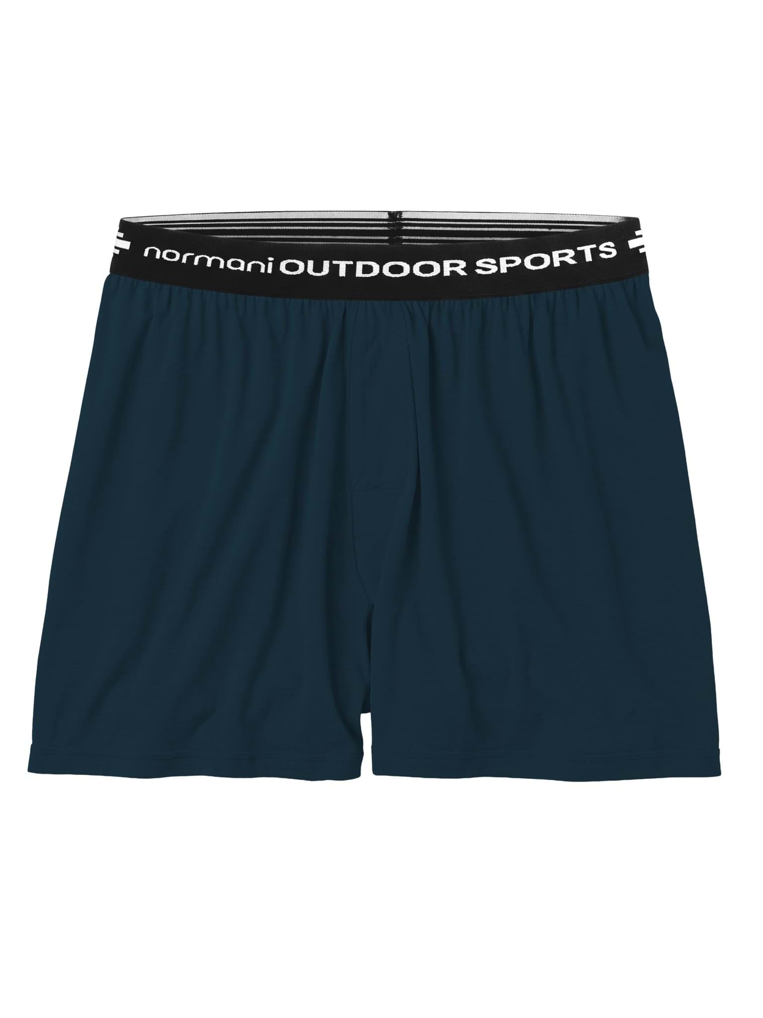 Bild von Herren Merino Boxershorts „Yanerbie“ Dunkelblau