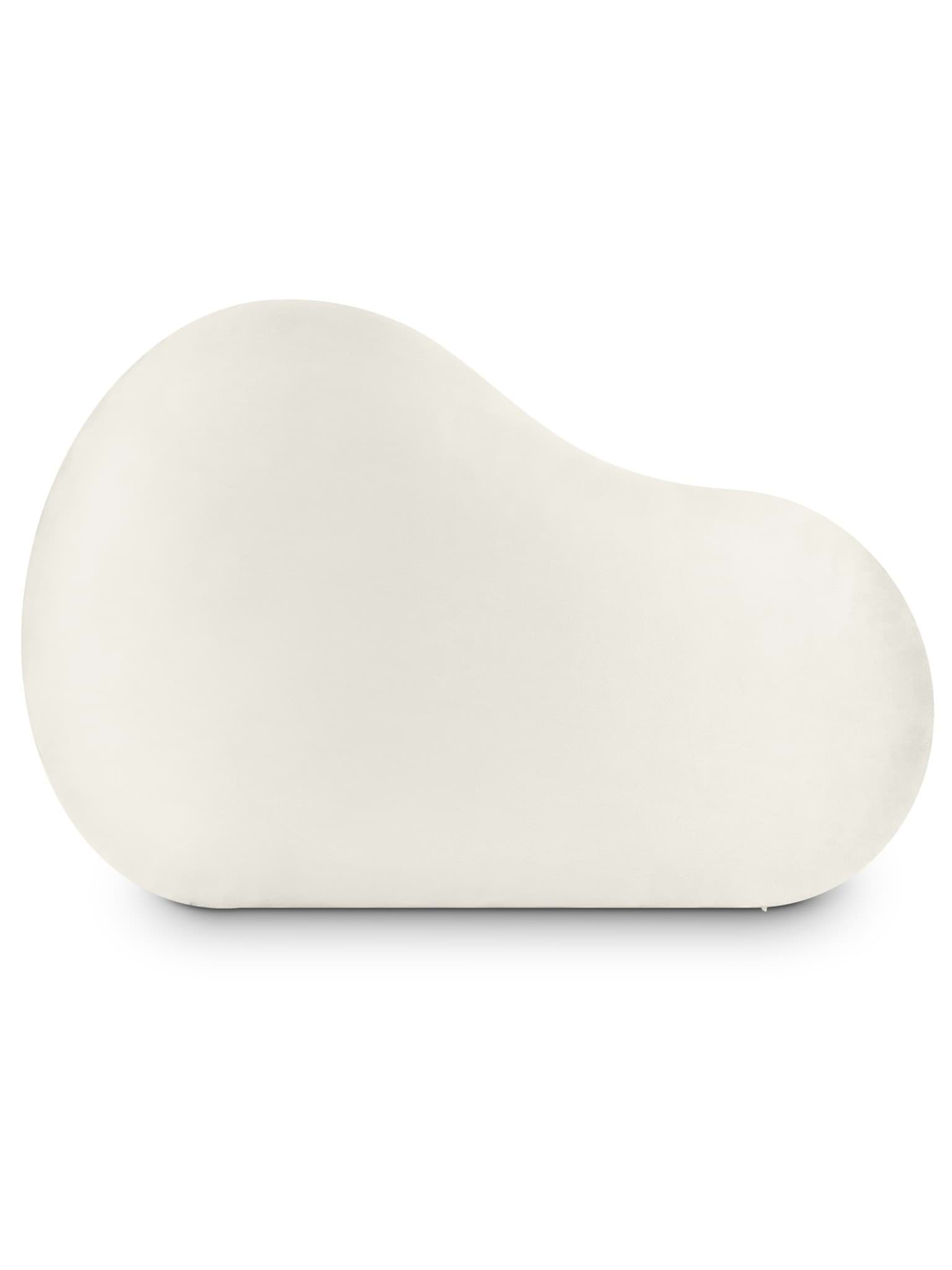 Bild von Großes Kissen in organischer Form „Venezia“ Beige