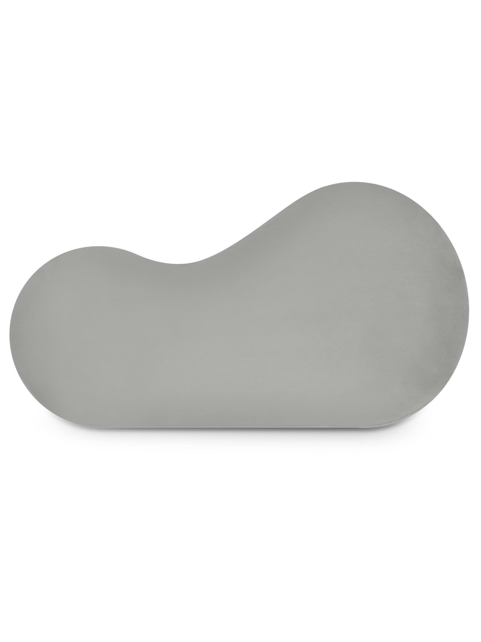 Bild von Kleines Kissen in organischer Form „Verona“ Grau