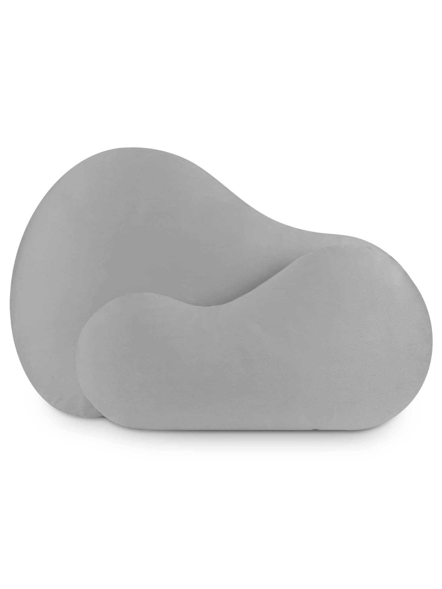 Bild von Kissen-Set in organischer Form Grau