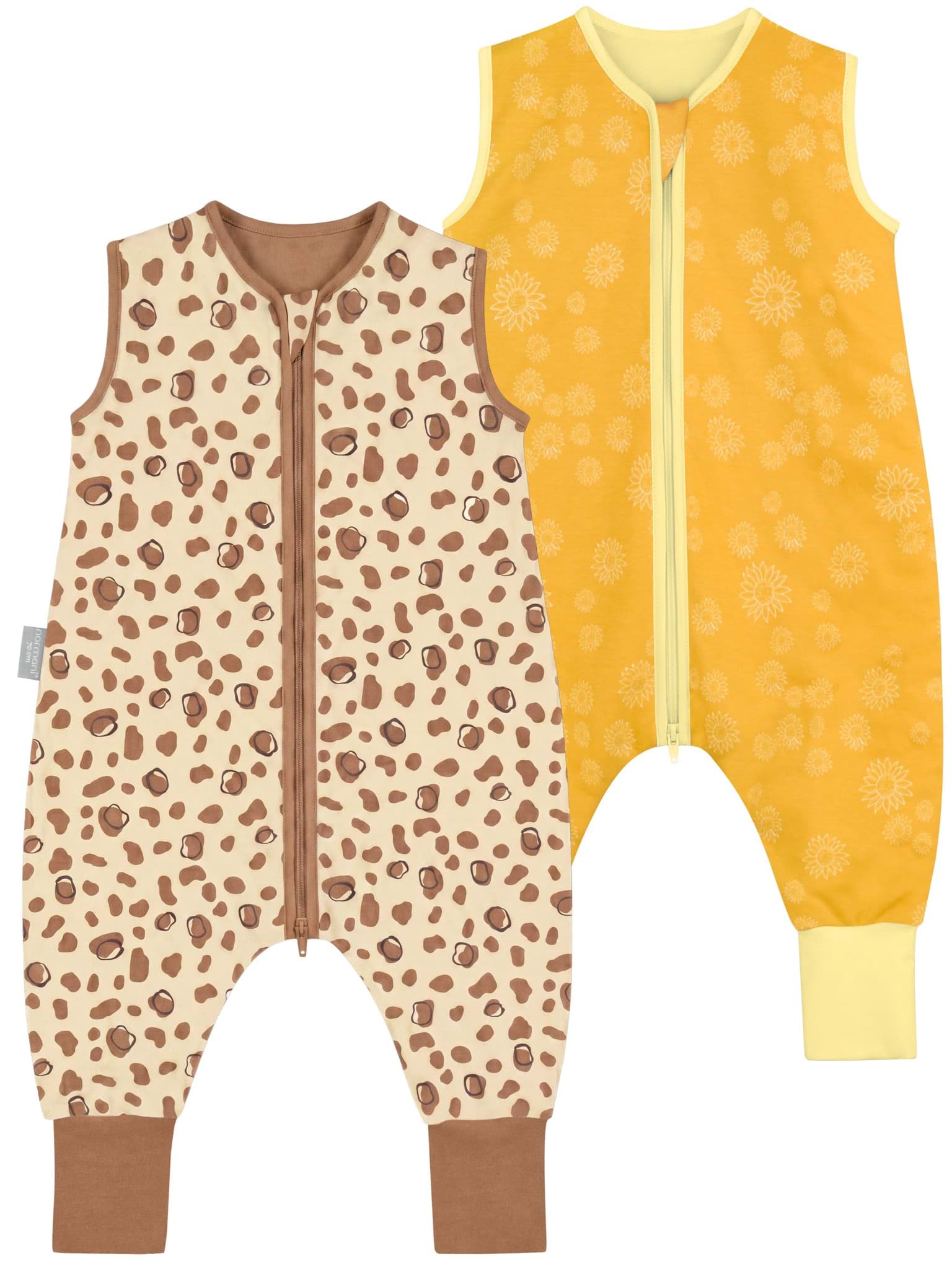 Bild von Baby Winter und Sommer-Schlafsack Set (1.0 + 2.5 TOG) Gelb