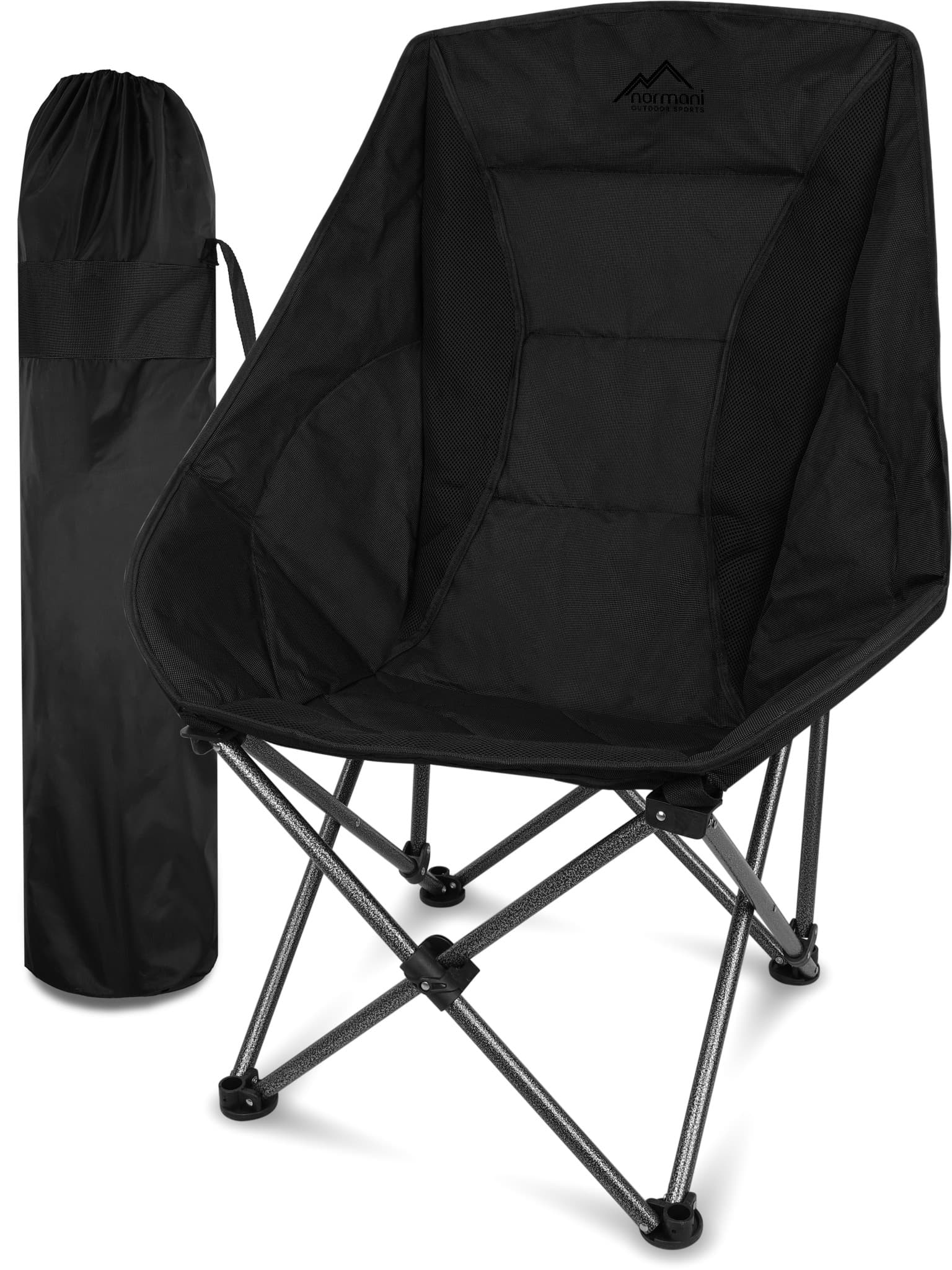 Bild von Campingsessel „Ontario“ Schwarz