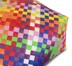 Bild von Flechtkorb „Retro Block“ Multicolor