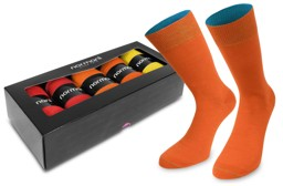 Bild von 5 Paar Bi-Color Socken im Farbset Firewalker