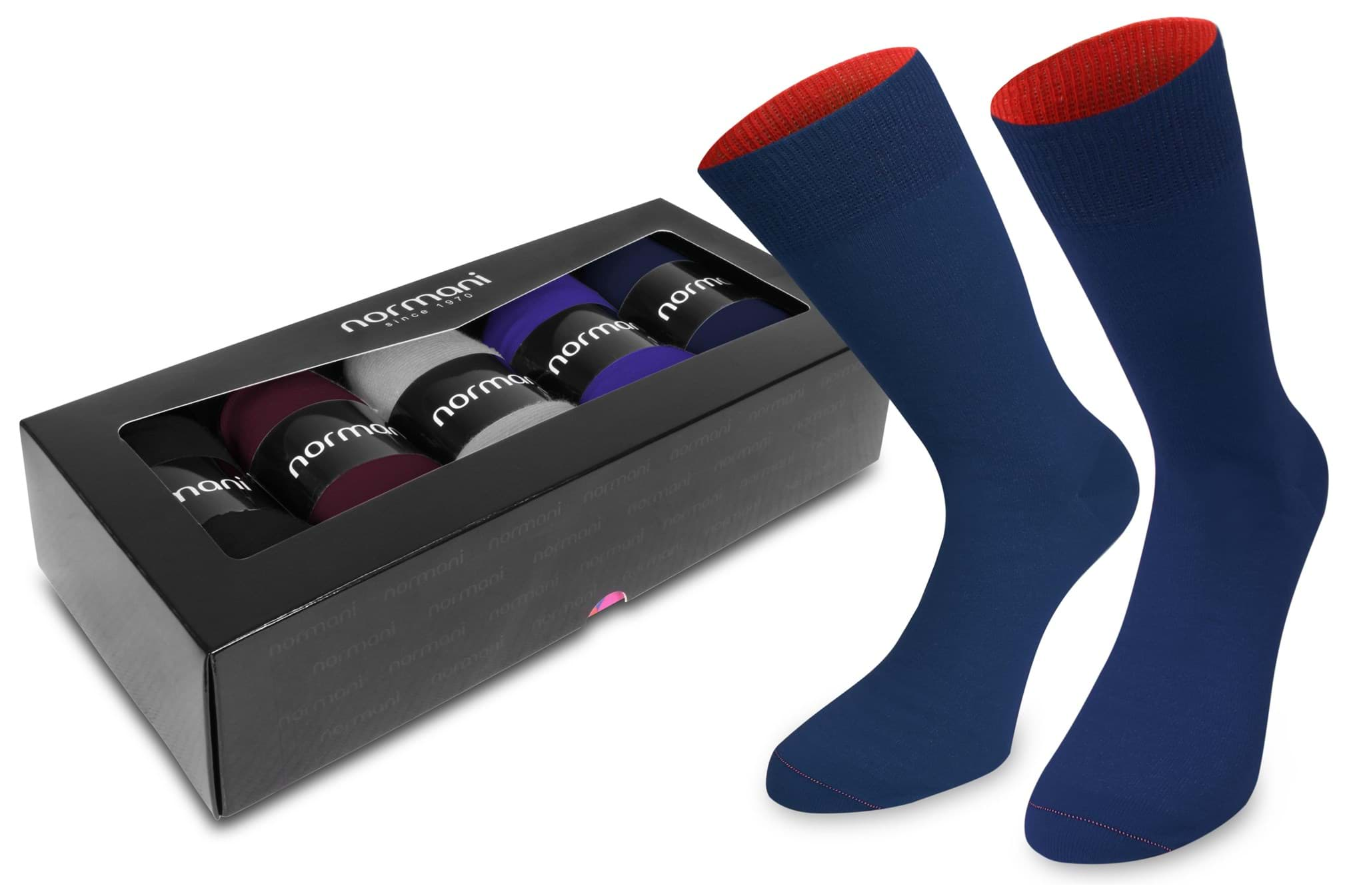 Bild von 5 Paar Bi-Color Socken im Farbset Royal Elegance