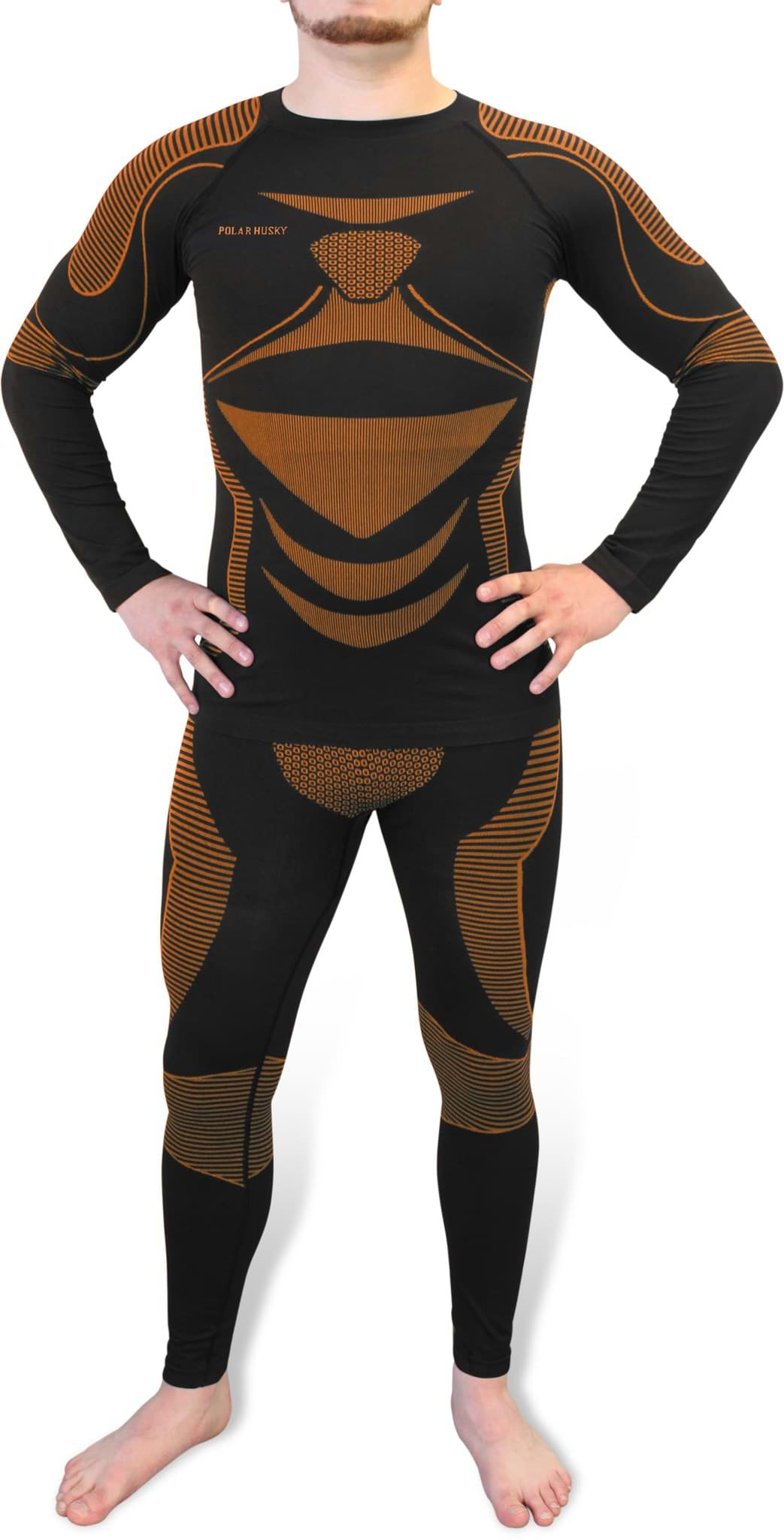 Bild von Herren-Funktionsunterwäsche-Set „Extreme Active Wear“ Orange