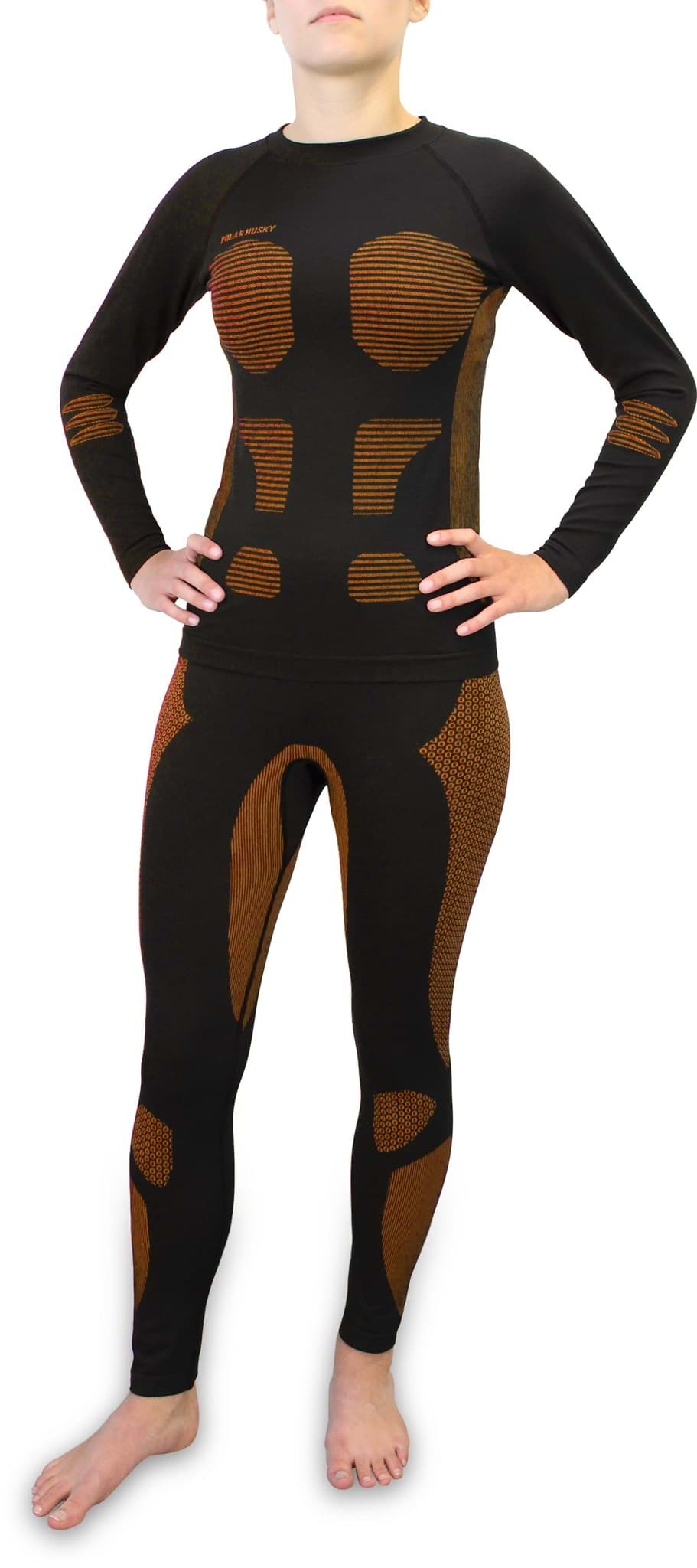 Bild von Damen-Funktionsunterwäsche-Set „Anatomic Functional Wear“ Orange