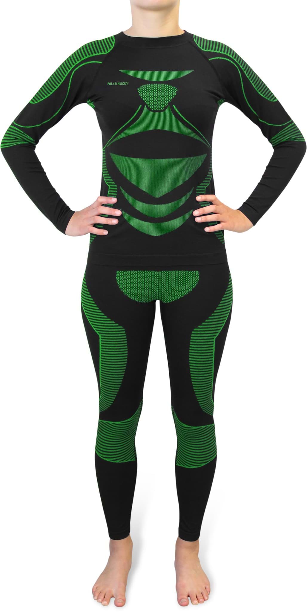 Bild von Damen-Funktionsunterwäsche-Set „Extreme Active Wear“ Grün