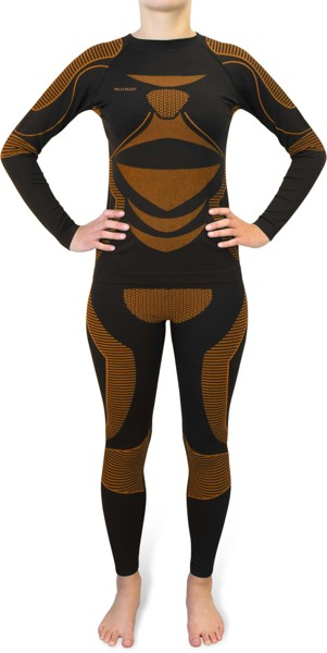 Bild von Damen-Funktionsunterwäsche-Set „Extreme Active Wear“ Orange