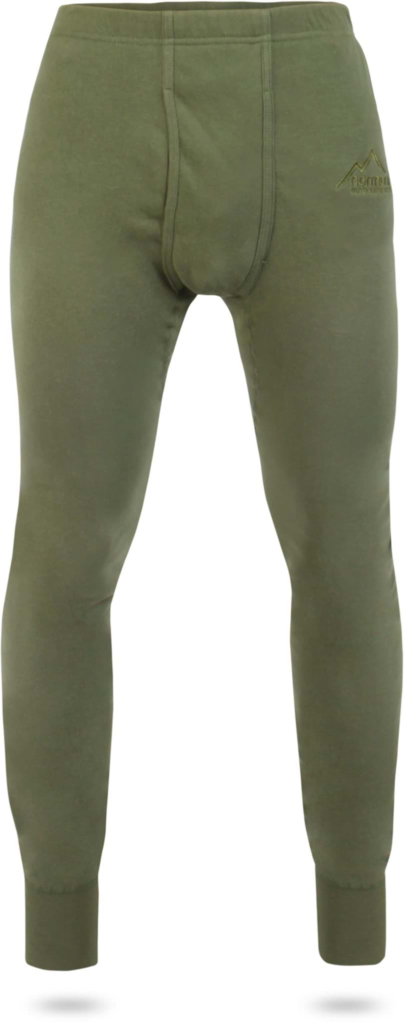 Bild von Herren Winter Plüsch Unterhose „Inuvik“ Oliv
