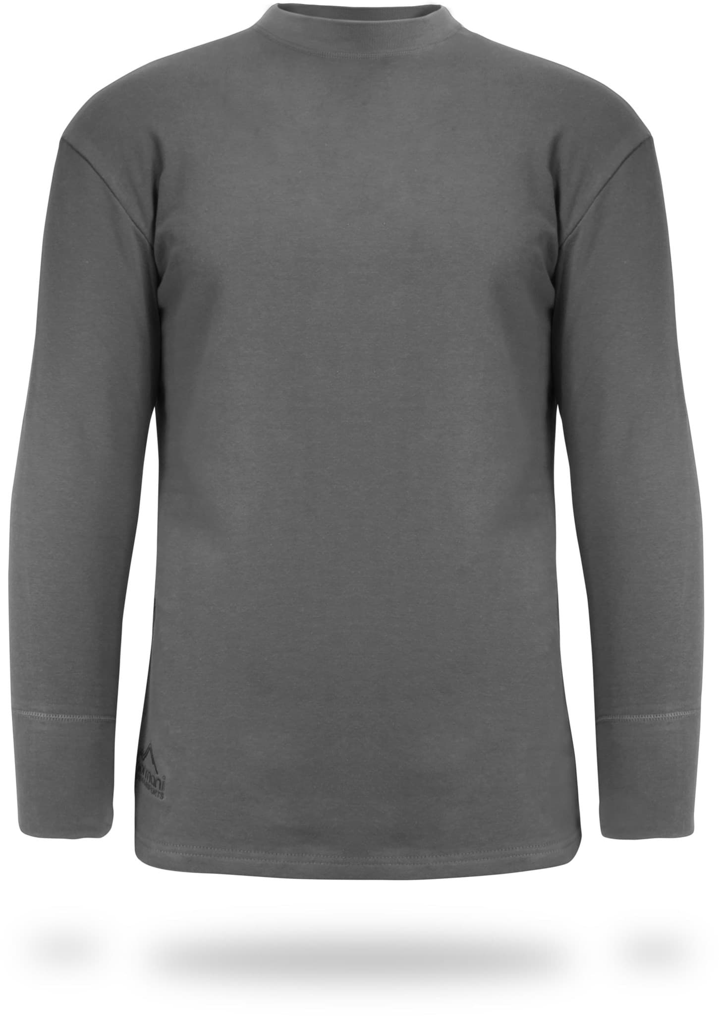 Bild von Herren Winter Plüsch Langarm-Shirt „Mackenzie“ Anthrazit