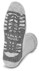 Bild von Alpaka-Wollsocken mit ABS-Druck Hellgrau