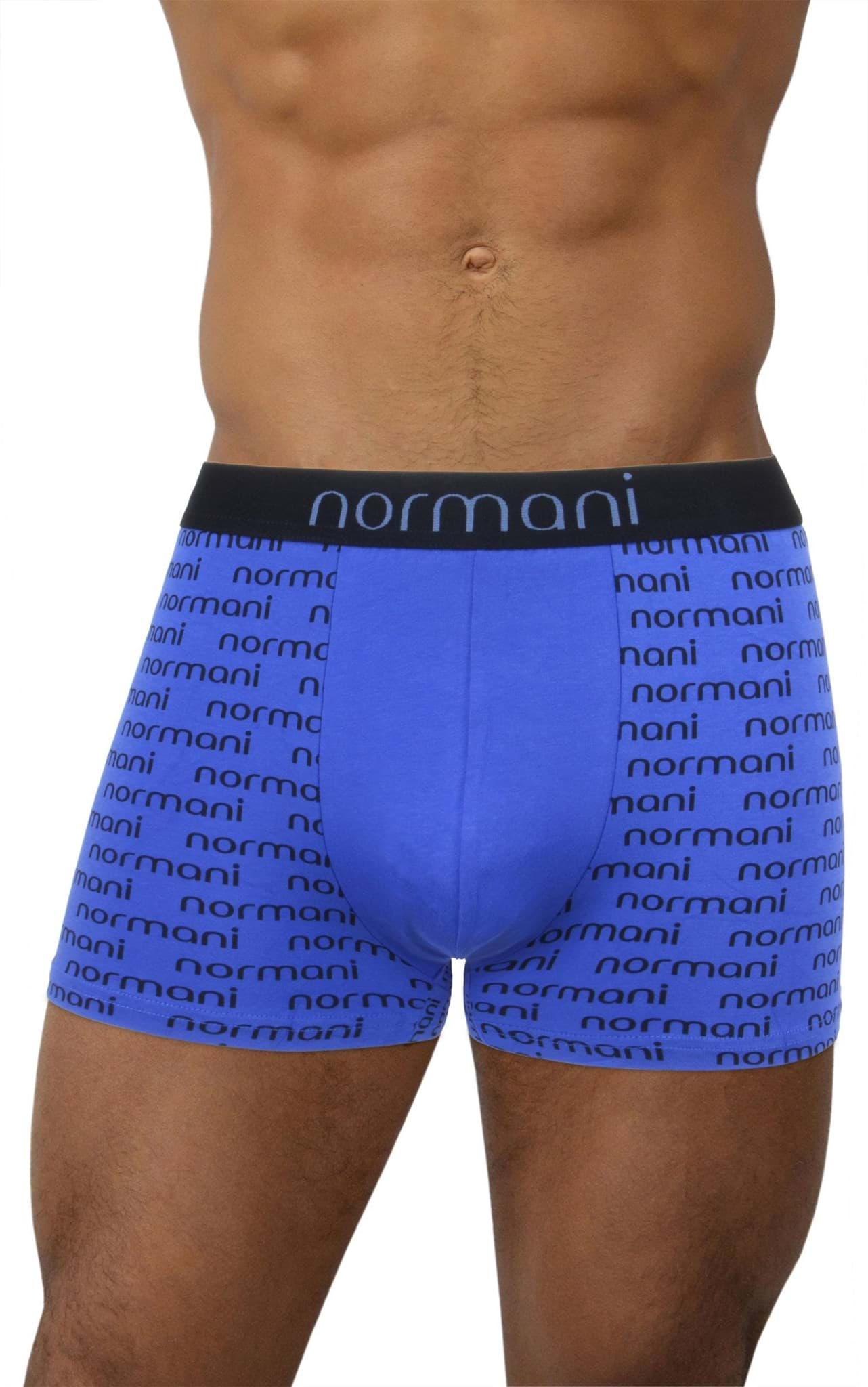 Bild von 6 Stück Retro Boxershorts aus Baumwolle Blue Banner