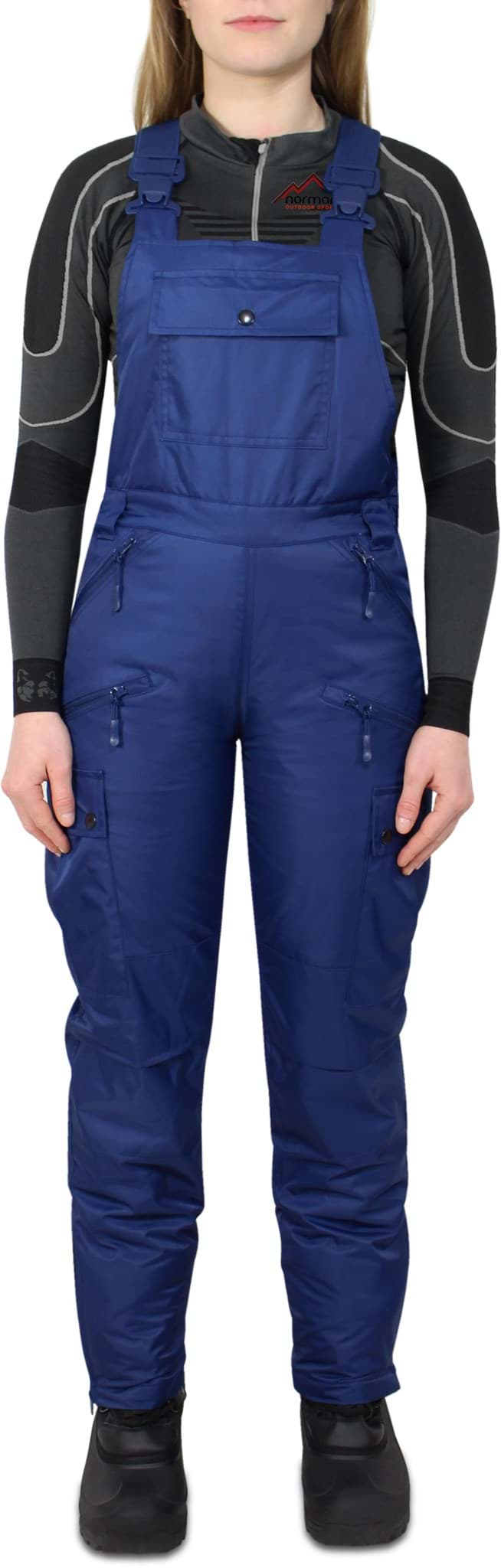 Bild von Damen Thermo-Latzhose „Foraker“ Navy