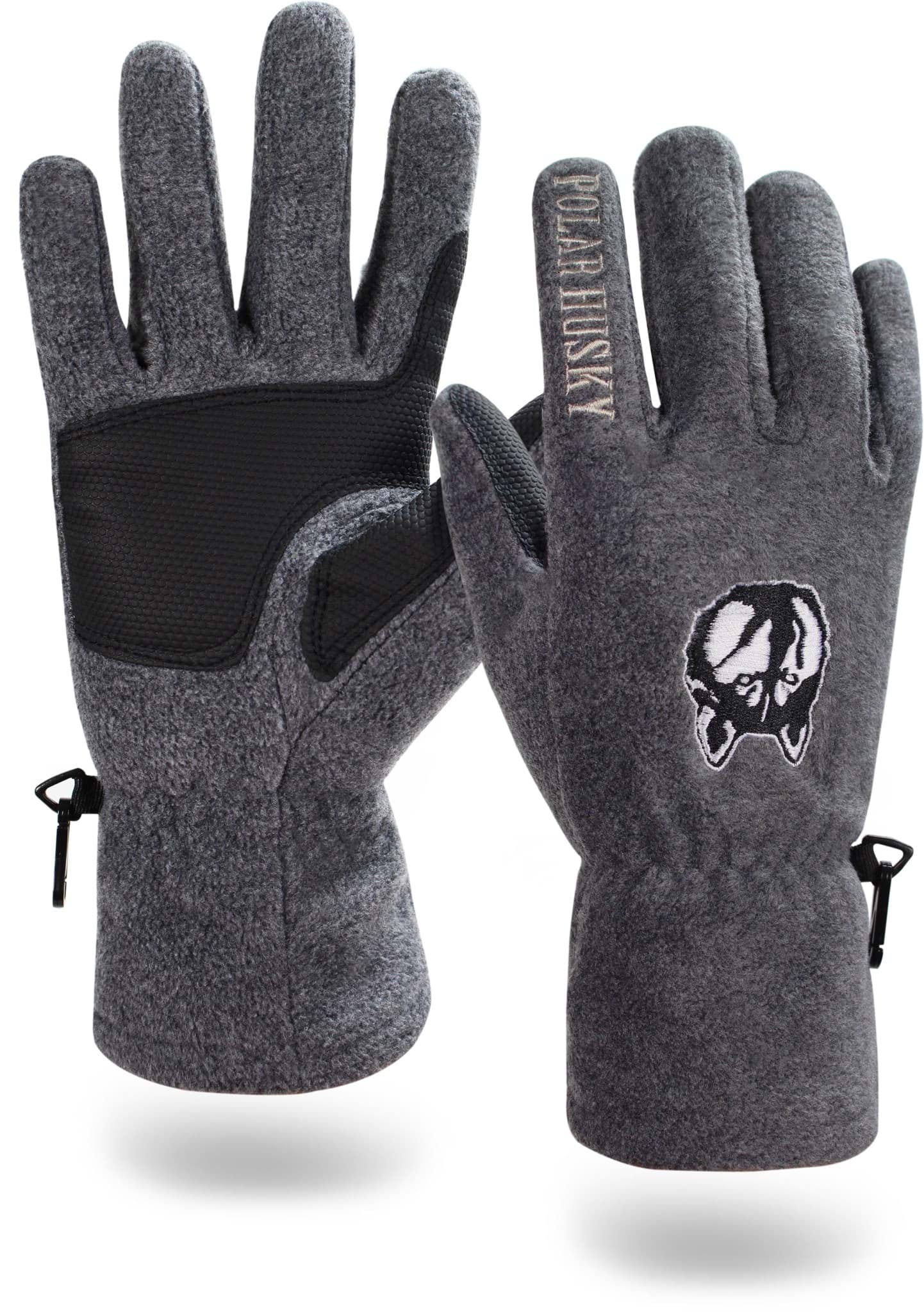 Bild von Fleece Handschuhe „Lhotse“ Grau