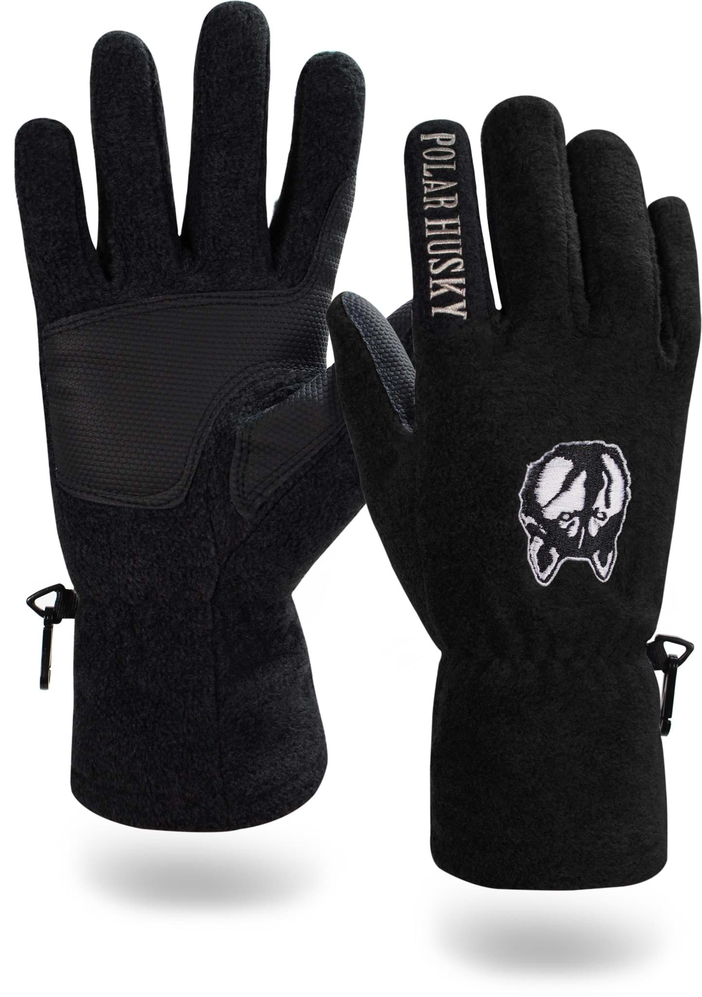 Bild von Fleece Handschuhe „Lhotse“ Schwarz