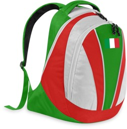 Bild von Fan-Rucksack mit Länderflagge Italien