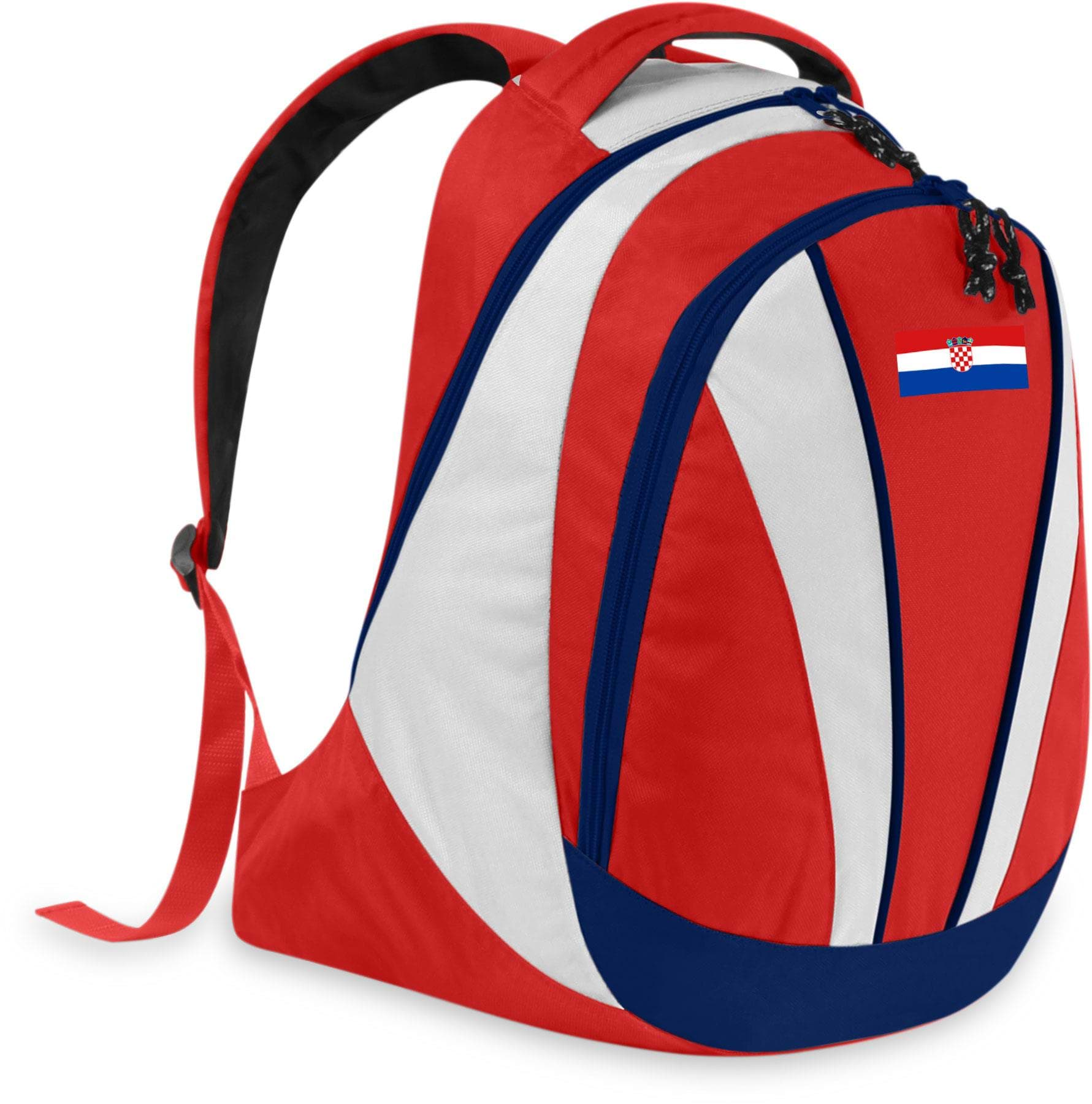 Bild von Fan-Rucksack mit Länderflagge Kroatien