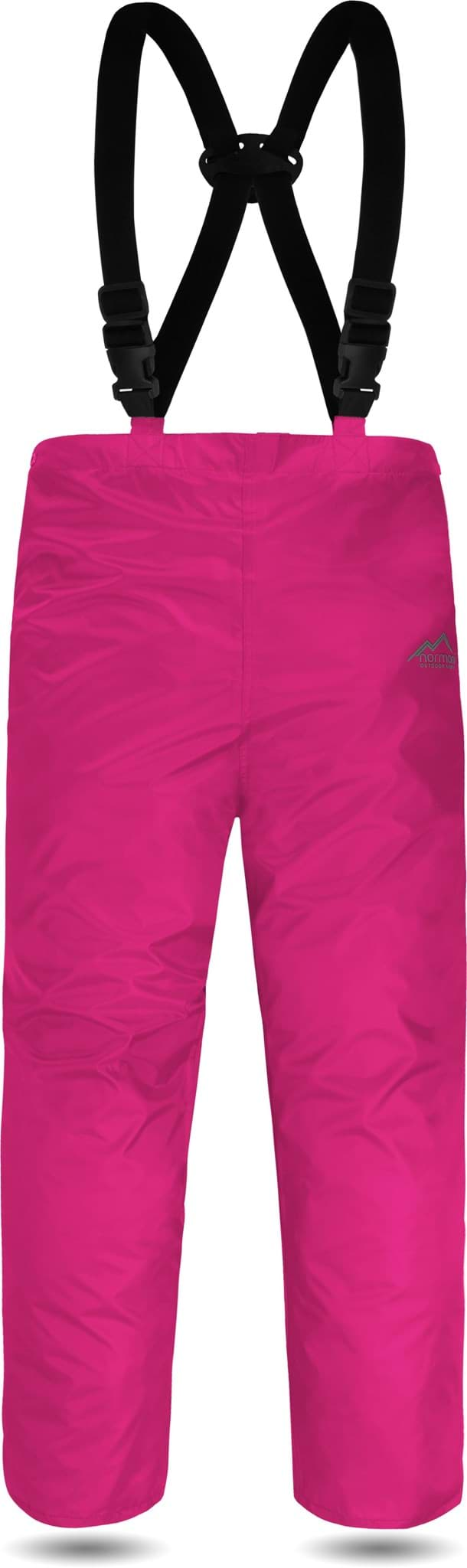 Bild von Kinder Regenhose mit Hosenträgern „Everett“ Pink