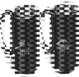 Zeige Details für Edelstahl Tasse 330 ml mit Karabinerhaken „Wisconsin“ Schwarz Bild von Edelstahl Tasse 330 ml mit Karabinerhaken „Wisconsin“ Schwarz