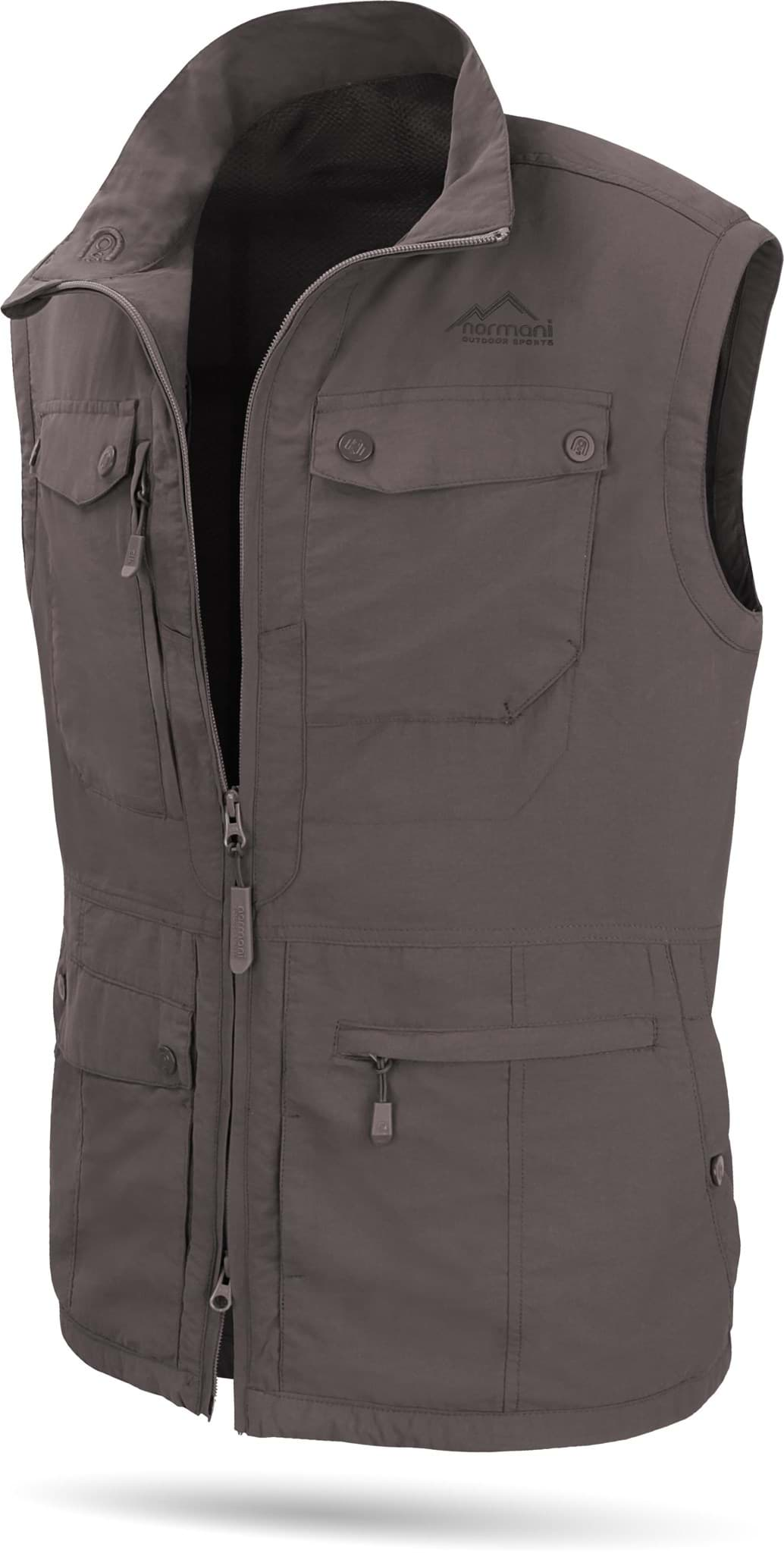 Bild von Herren Outdoor Weste „Kudu“ Anthrazit