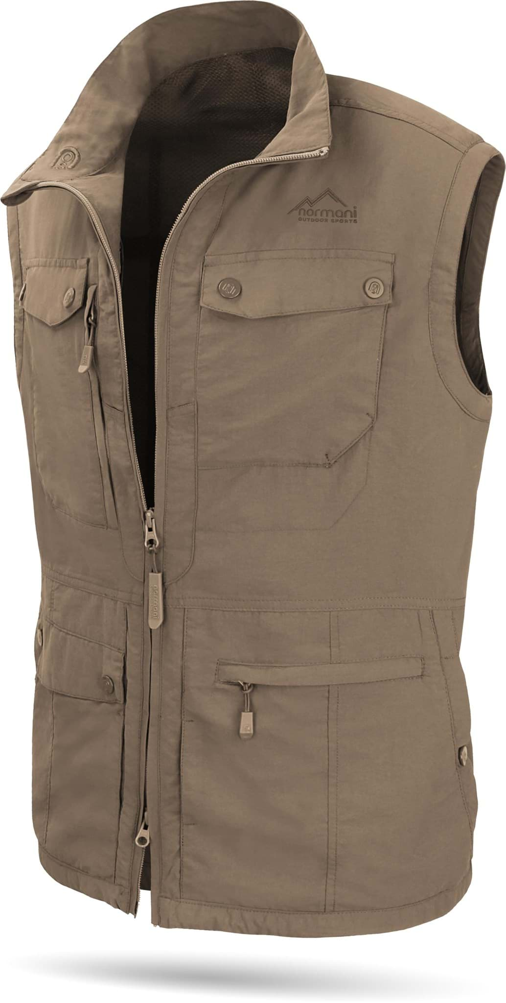 Bild von Herren Outdoor Weste „Kudu“ Khaki