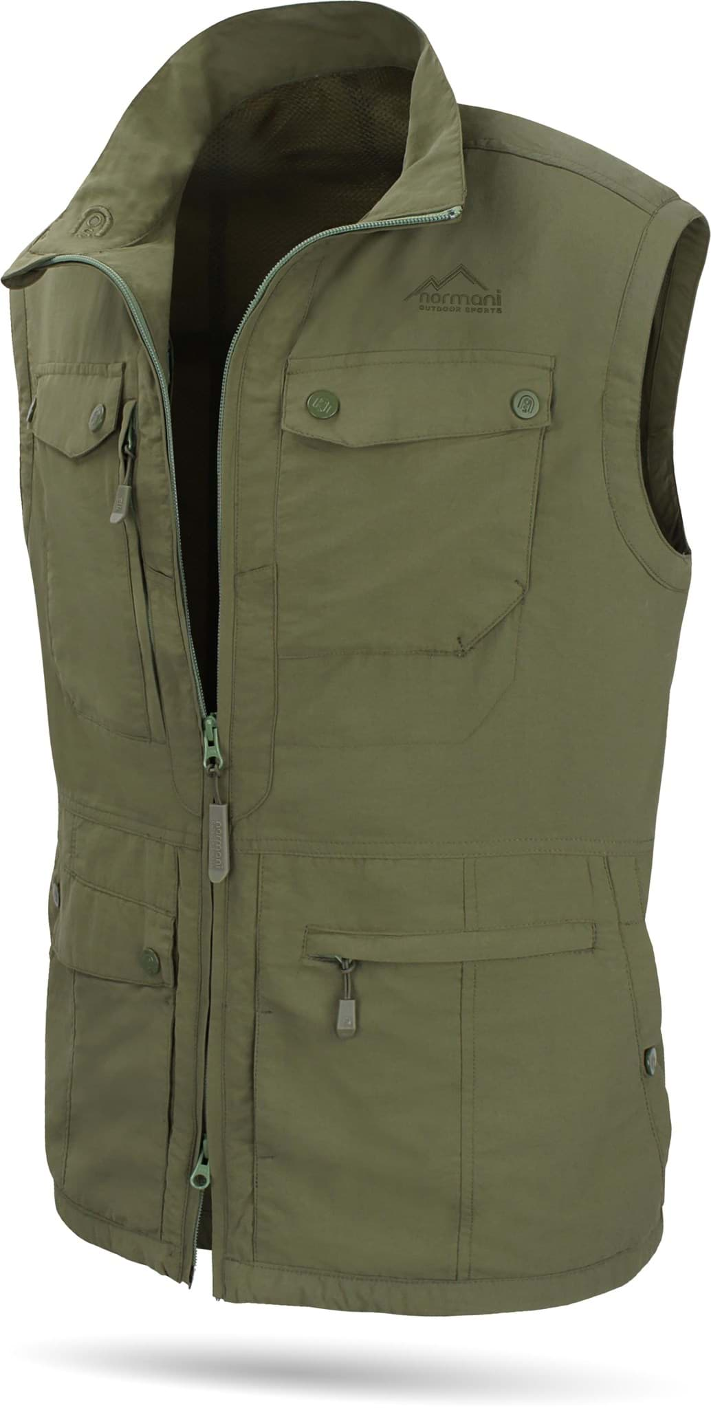 Bild von Herren Outdoor Weste „Kudu“ Oliv