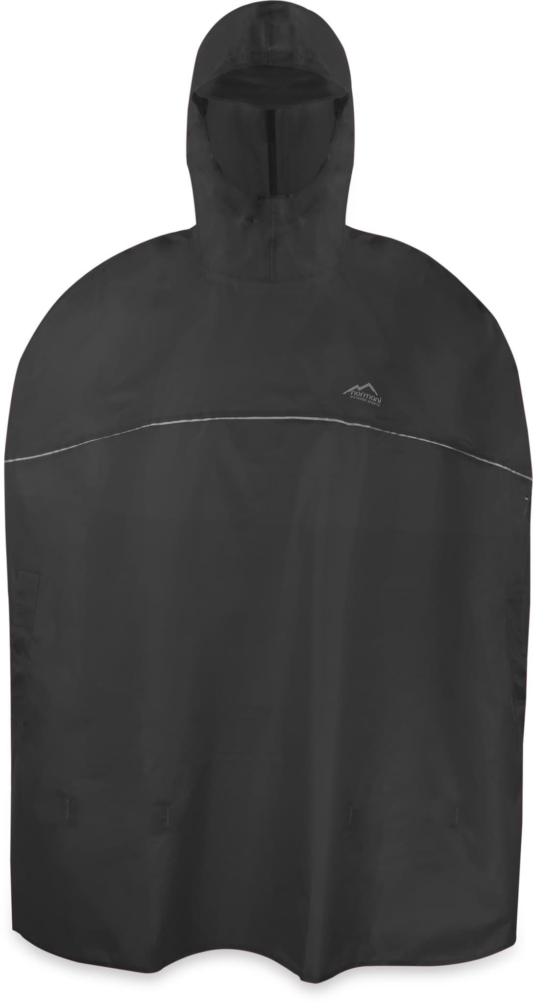 Bild von Kinder Regenponcho „Cherrapunji Kids“ Schwarz