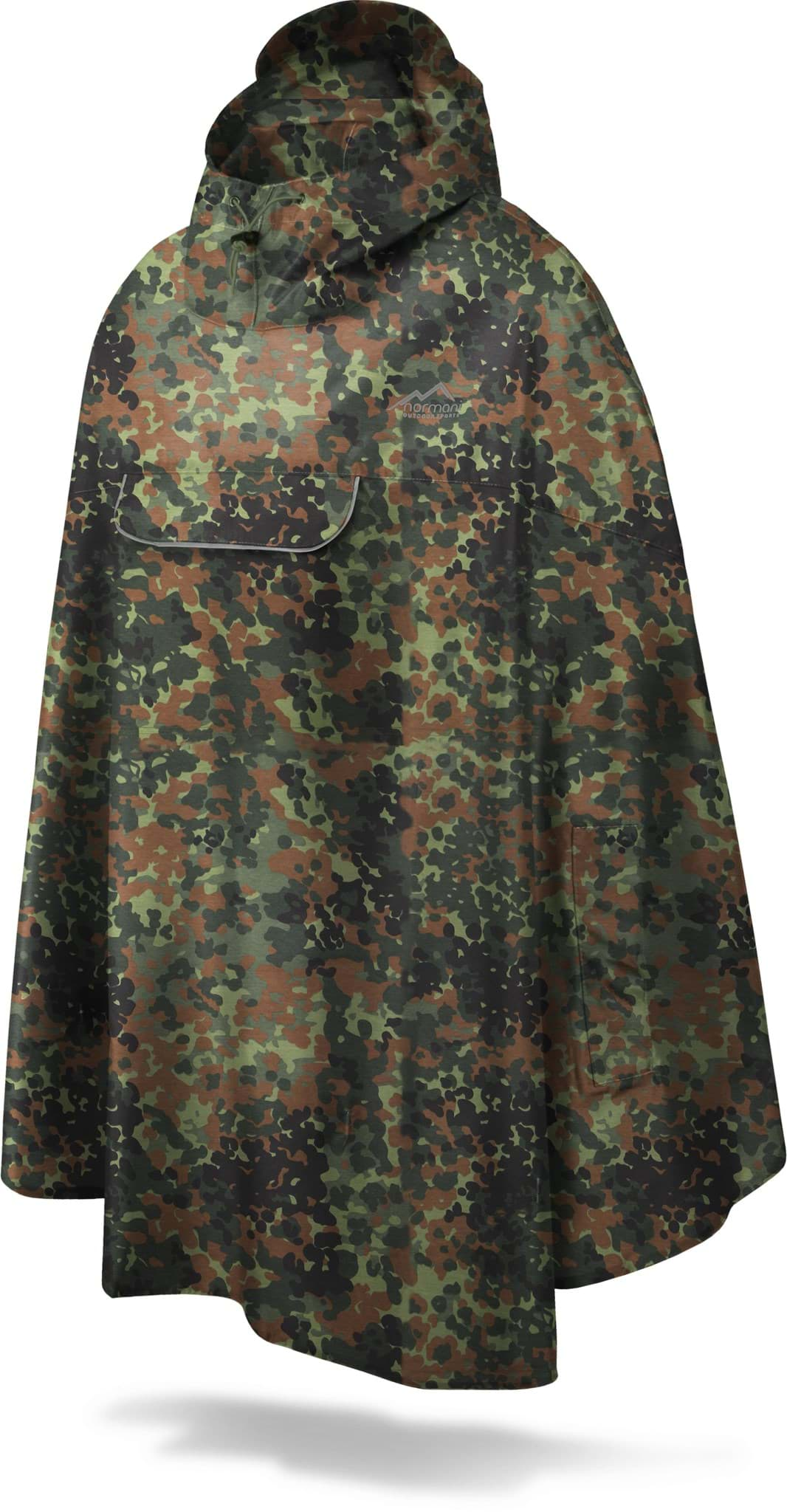 Bild von Regenponcho „Cherrapunji“ Flecktarn