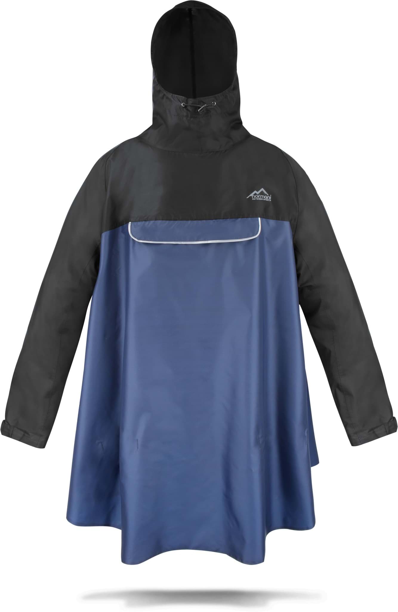 Bild von Regenponcho „Kauai“ Schwarz/Navy