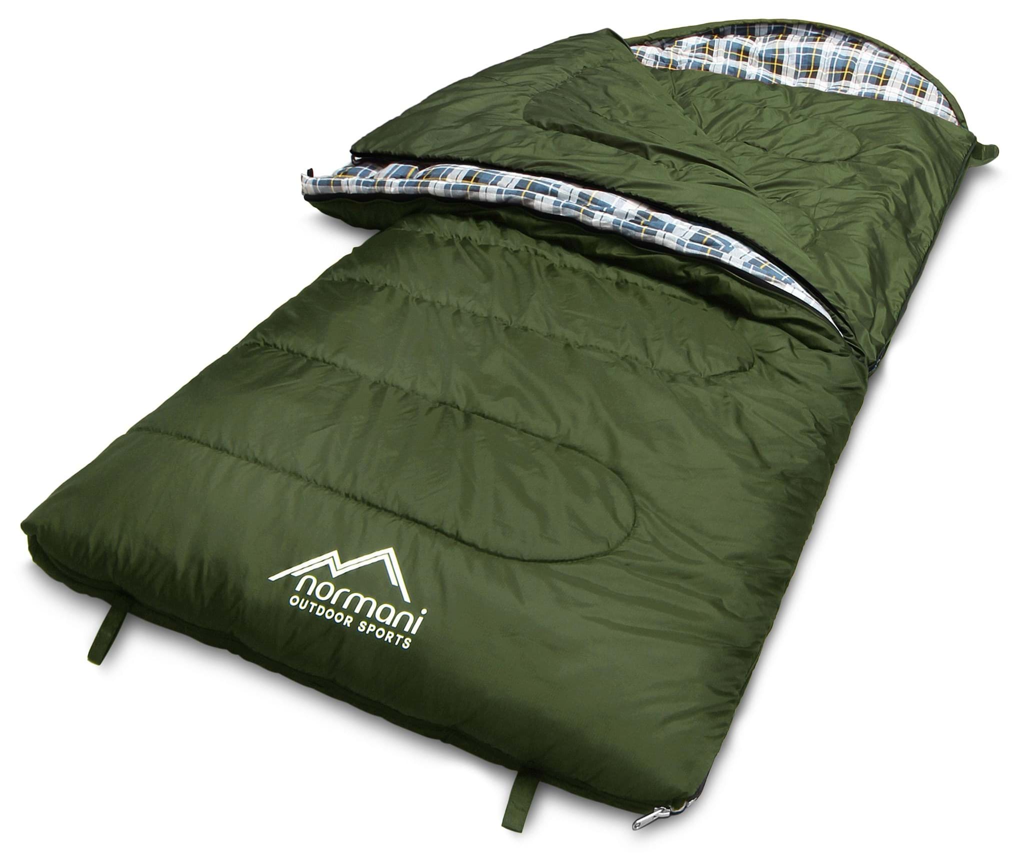 Bild von 4-in-1 Schlafsack „Antarctica“ (RV links) Oliv