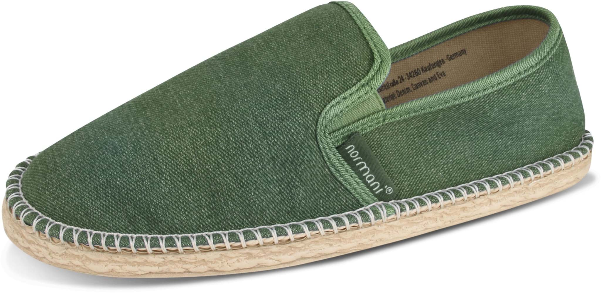 Bild von Sommerschuhe „Espadrilles“ Khaki