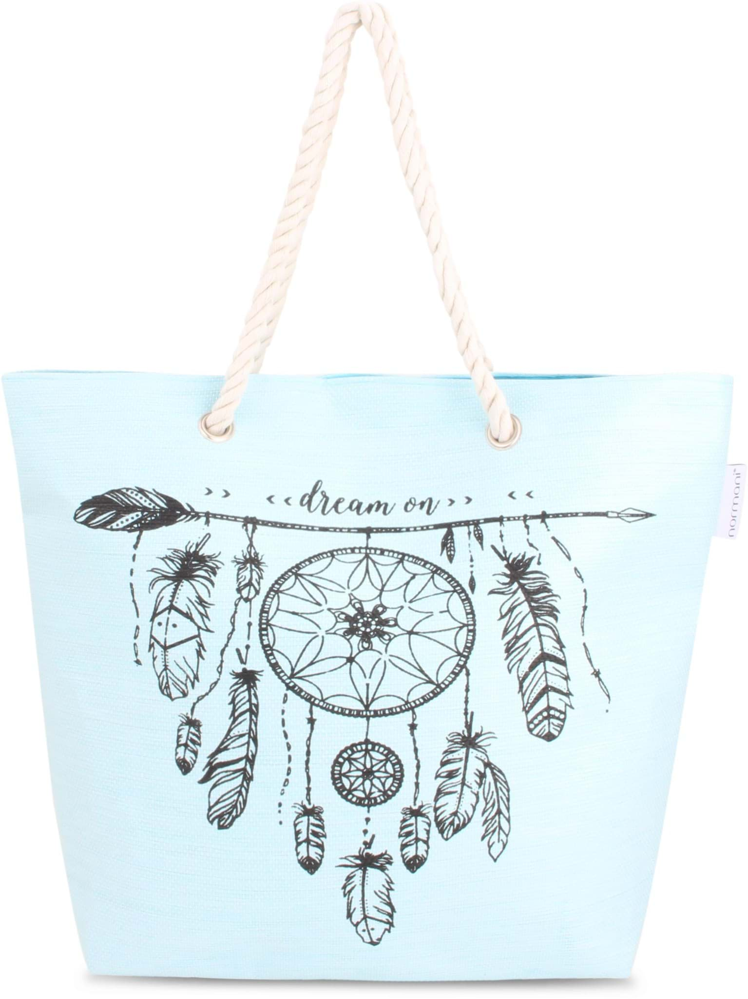 Bild von Bequeme Sommer-Umhängetasche, Strandtasche Blue Dreams