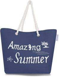 Bild von Bequeme Sommer-Umhängetasche, Strandtasche Amazing Summer Blue
