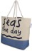 Bild von Bequeme Sommer-Umhängetasche, Strandtasche Sea Blue