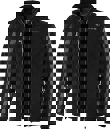 Zeige Details für Fleecejacke Schwarz/Grau Bild von Fleecejacke Schwarz/Grau