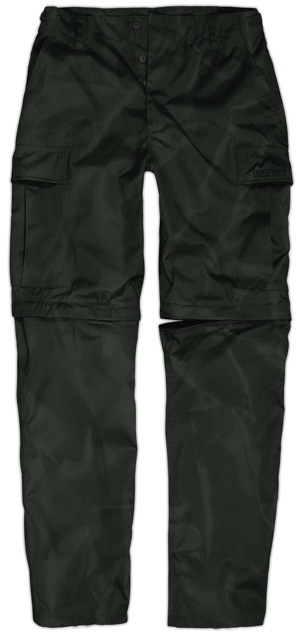 Bild von Herren 2-in-1 Rip-Stop-Zip-Off BDU Rangerhose „Landscape“ Schwarz