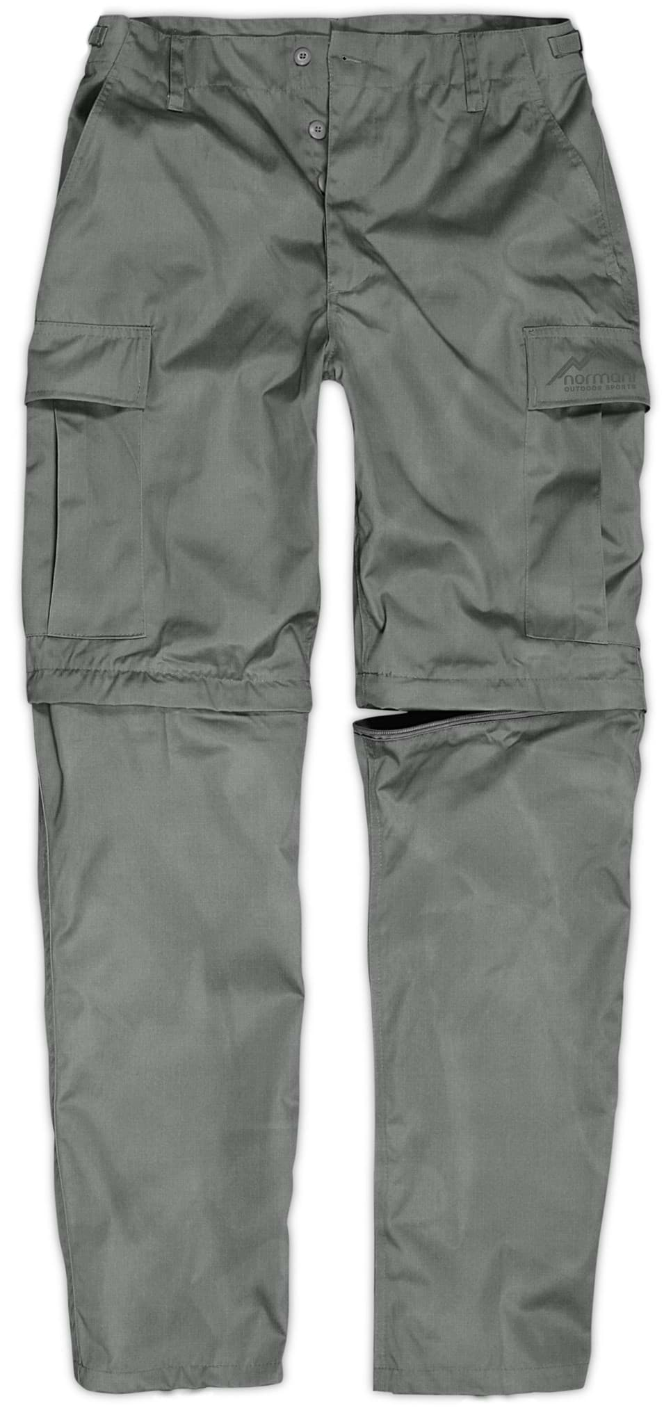 Bild von Herren 2-in-1 Rip-Stop-Zip-Off BDU Rangerhose „Landscape“ Grau