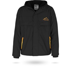 Bild von Herren Windjacke „Tuuli“ Schwarz/Orange