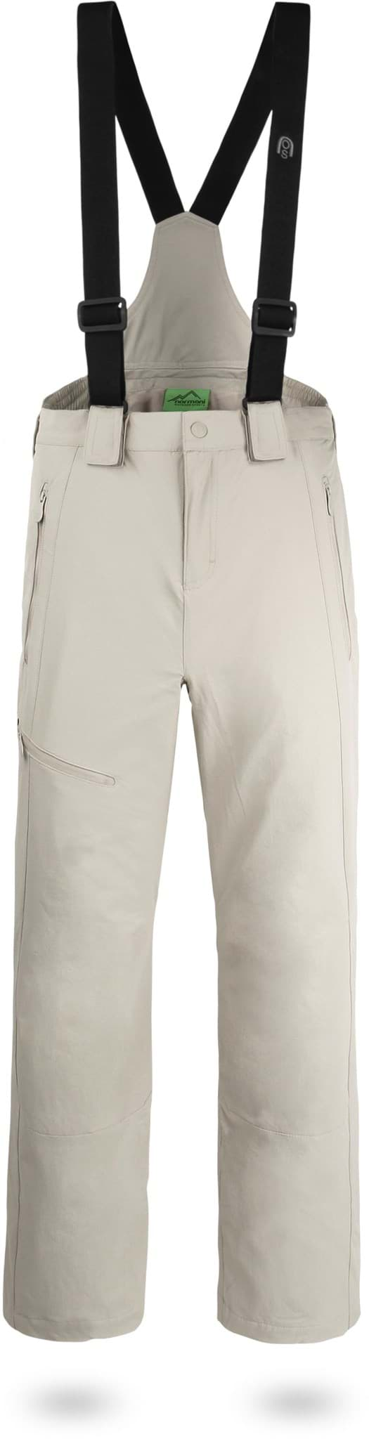 Bild von Herren Winter-Softshellhose mit Hosenträgern „Loonskin“ Beige