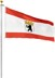 Bild von Fahne Bundesländerflagge 90 cm x 150 cm Berlin