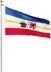 Bild von Fahne Bundesländerflagge 90 cm x 150 cm Mecklenburg-Vorpommern
