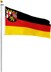 Bild von Fahne Bundesländerflagge 90 cm x 150 cm Rheinland-Pfalz