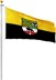 Bild von Fahne Bundesländerflagge 90 cm x 150 cm Sachsen-Anhalt
