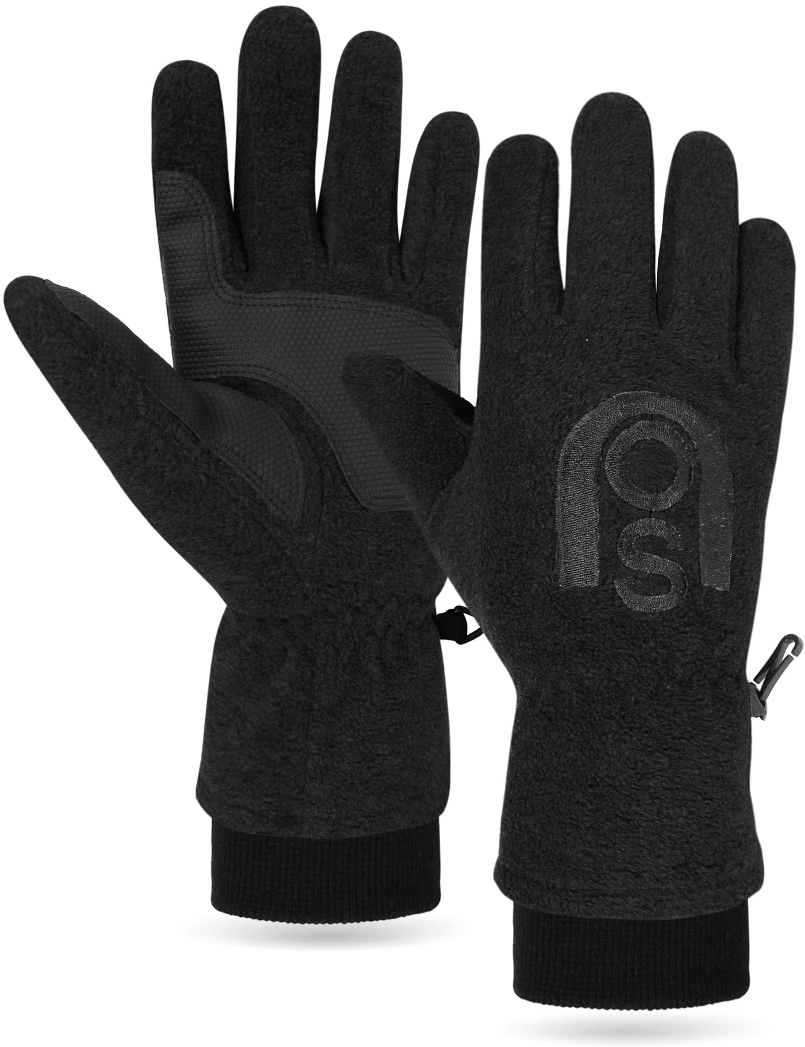 Bild von Fleece Handschuhe „Appat“ Schwarz