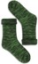 Bild von Farbige Vollplüsch-Socken mit Wolle Grün/Schwarz